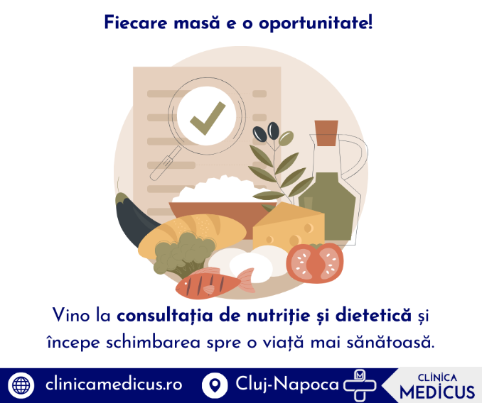 Clinica Nutriție și Dietetică Cluj-Napoca + Prețuri✔